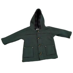 Vintage little pup 24 Months Green Thick Fleece Jacket.